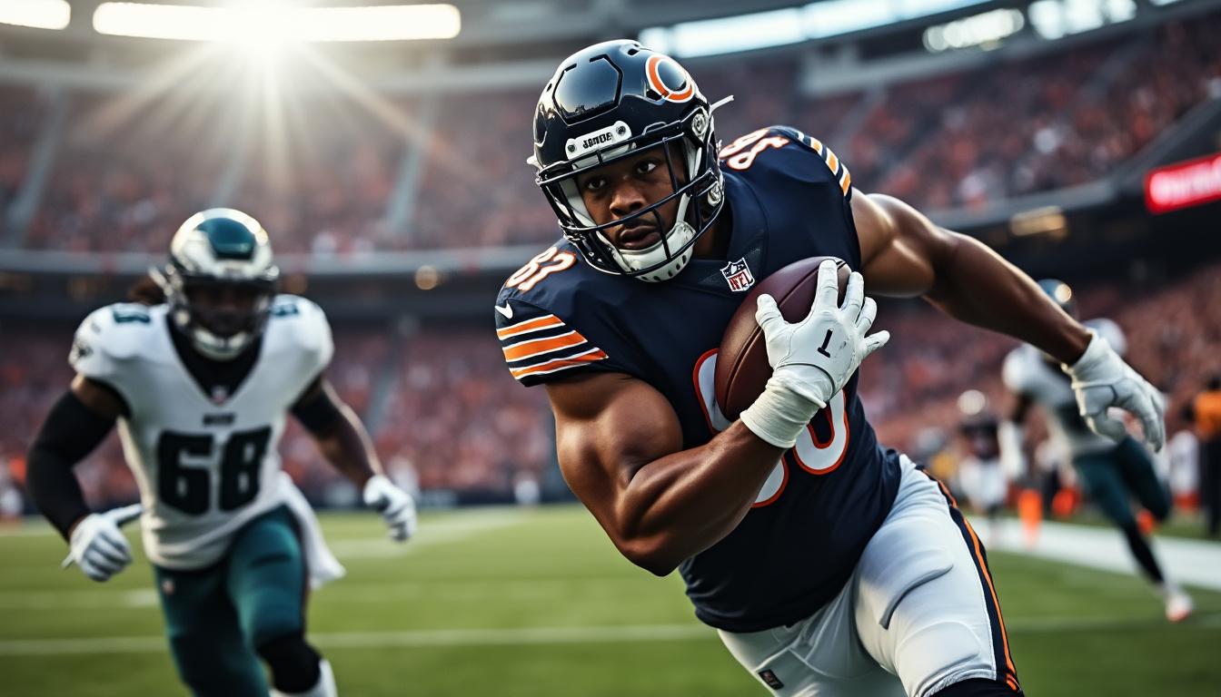 discover the thrilling matchup on black friday 2025 as the chicago bears aim to upset the philadelphia eagles in philadelphia. don't miss this nfl showdown on november 28!
