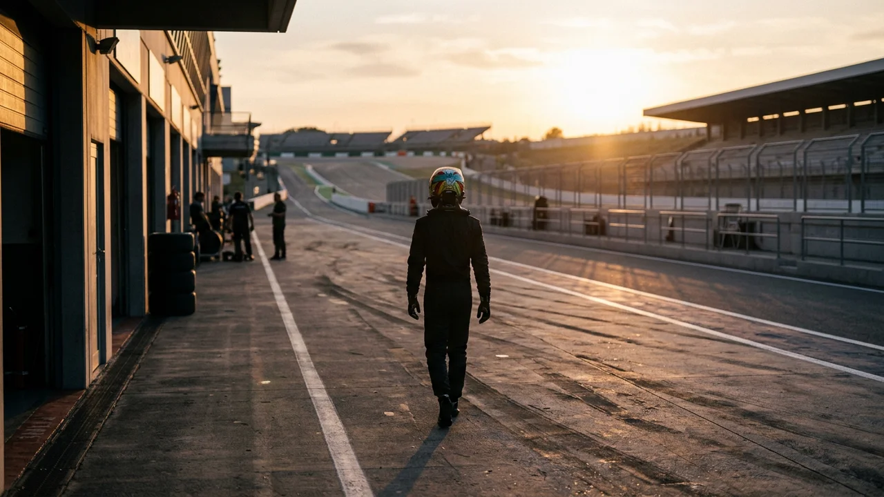Lindblad’s Hand-Drawn Helmet Marks Emotional F1 British GP Debut Racing Into the Cauldron of Silverstone
